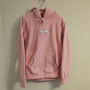 Supreme Pink Hoodie Sweater